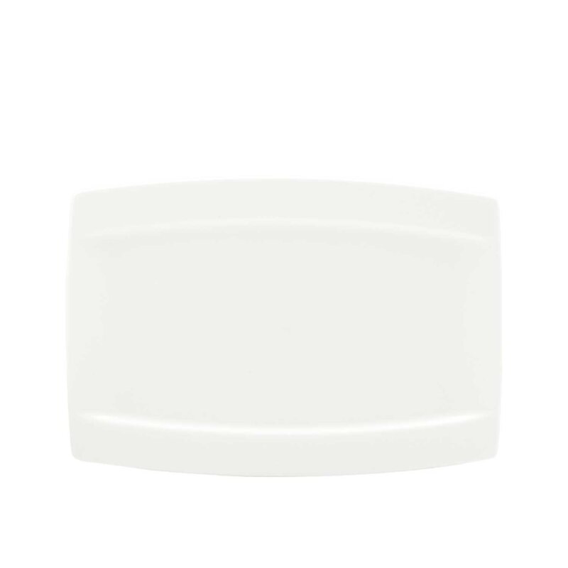 Ultraform Hotel Porselen Diamond Dik Dörtgen Tabak 28 cm - 1