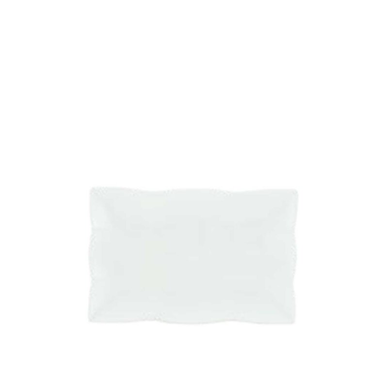 Ultraform Hotel Porselen Elite Dik Dörtgen Tabak 23 cm - 1