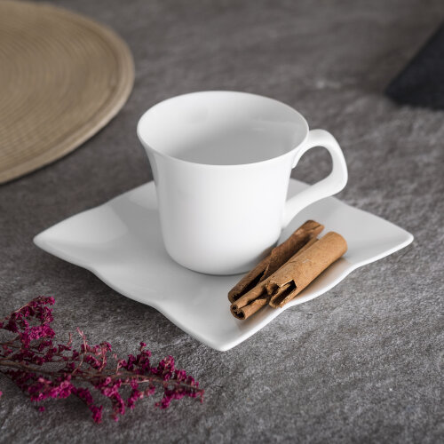 Ultraform Hotel Porselen Elite Kahve/Çay FincanTabaklı Byk - 2