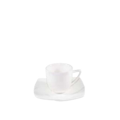 Ultraform Hotel Porselen Espresso Kahve Fincanı Tabaklı 110 cc - ULTRAFORM PORSELEN