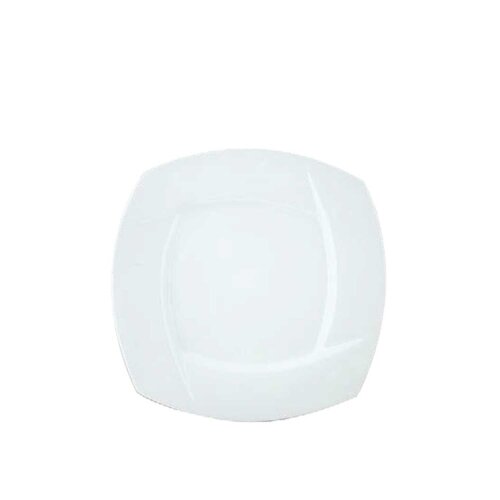 Ultraform Hotel Porselen Hasır 29 cm Kare Düz Tabak (Gwa19262) - ULTRAFORM PORSELEN