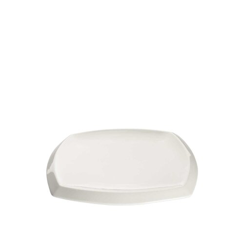 Ultraform Hotel Porselen Lale 19,5 cm Düz Kare Tabak - ULTRAFORM PORSELEN