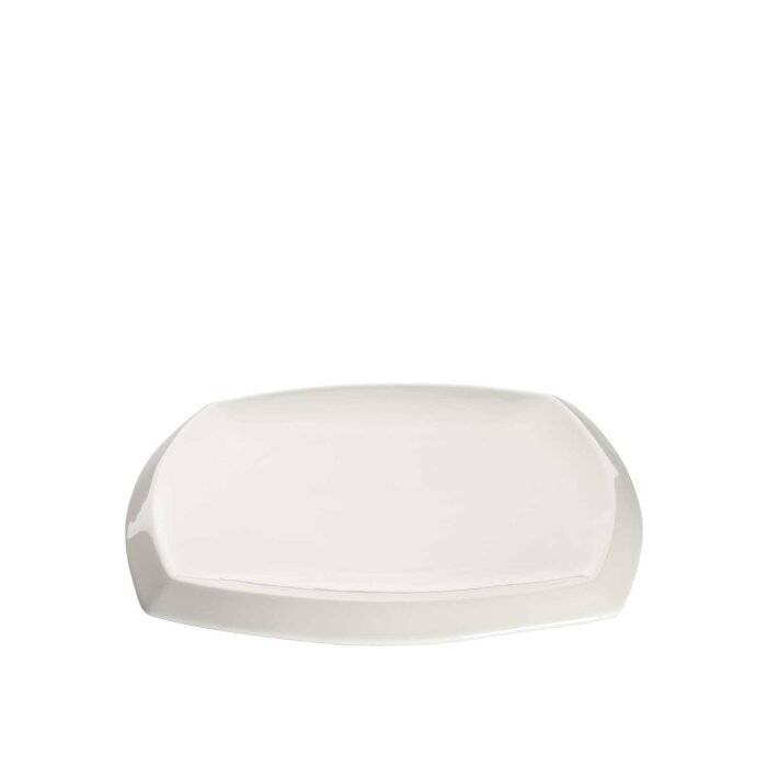 Ultraform Hotel Poselen Lale 27,9 cm Düz Kare Tabak - 1