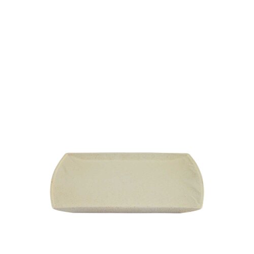 Ultraform Hotel Porselen Arduvaz Kenar Açılı Düz Tabak 24X18 - ULTRAFORM PORSELEN