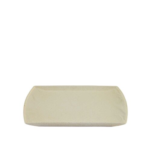 Ultraform Hotel Porselen Arduvaz Açılı Kenar Düz Tabak 27X20 - ULTRAFORM PORSELEN