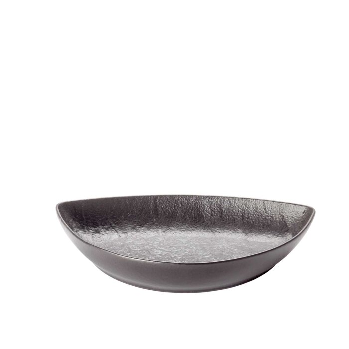 Ultraform Hotel Porselen Yarımay Sunum Tabak 23 cm - 1