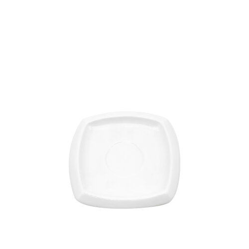 Ultraform Hotel Porselen 15 cm Kare Çay Fincan Tabak - ULTRAFORM PORSELEN