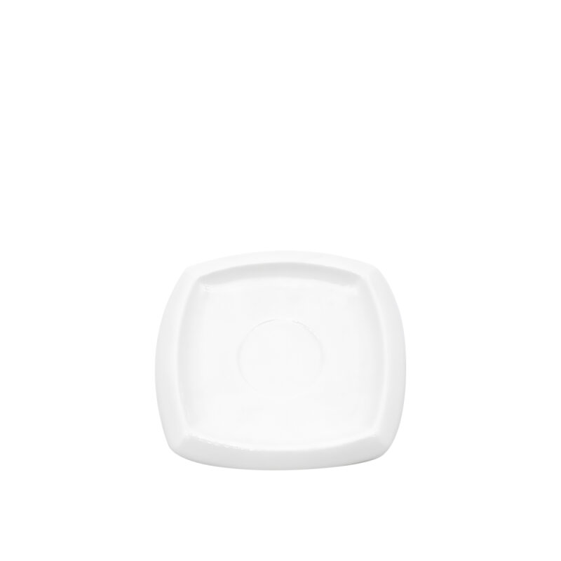 Ultraform Hotel Porselen 15 cm Kare Çay Fincan Tabak - 1