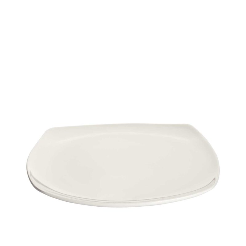 Ultraform Hotel Porselen Nil 23,5 cm Kare Düz Tabak - 1