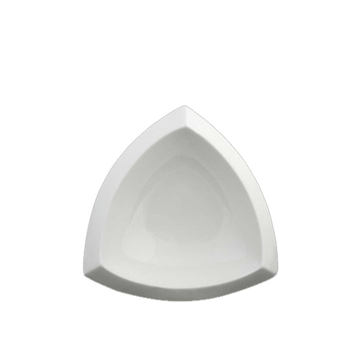Ultraform Hotel Porselen Sude 30 cm Üçgen Düz Tabak - 1