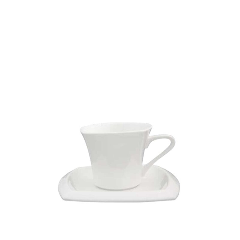 Ultraform Hotel Porselen Çay Fincan Tabak 14 cm - 1