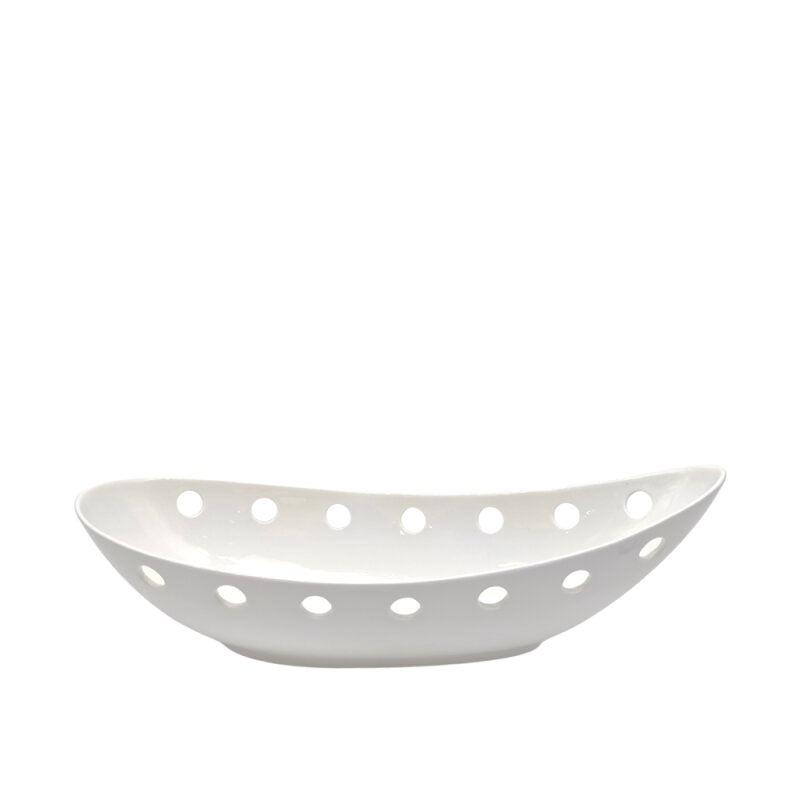 Ultraform Hotel Porselen Gondol Büfe Kase 50,80 cm - 1