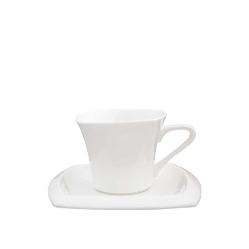 Ultraform Hotel Porselen Kare Çay Fincanı 160 cc - ULTRAFORM PORSELEN