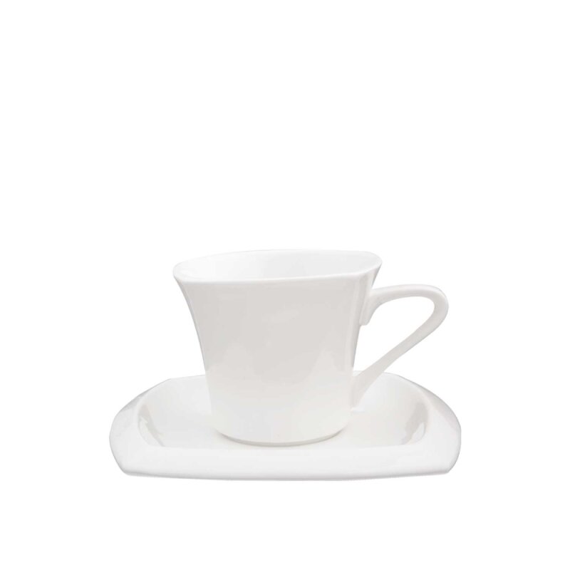 Ultraform Hotel Porselen Kare Çay Fincanı 160 cc - 1