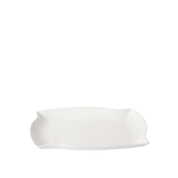 Ultraform Hotel Porselen Yelpaze Kayık Tabak 35X21 cm - 2