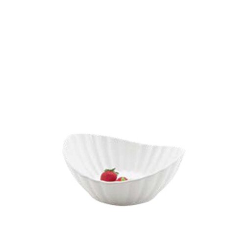 Ultraform Hotel Porselen Yivli Gondol Kase 25X10 cm - ULTRAFORM PORSELEN