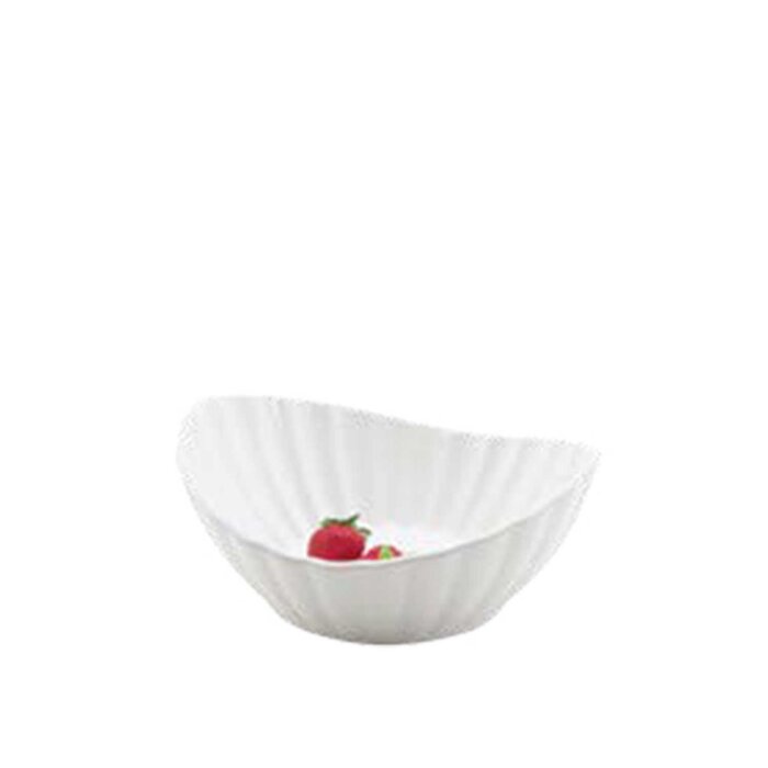 Ultraform Hotel Porselen Yivli Gondol Kase 30X12 cm - 1