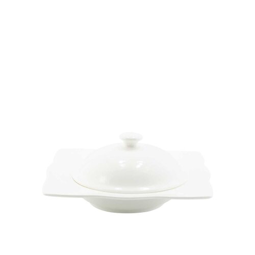 Ultraform Hotel Porselen Kare Kapaklı Sunum Kapak - ULTRAFORM PORSELEN