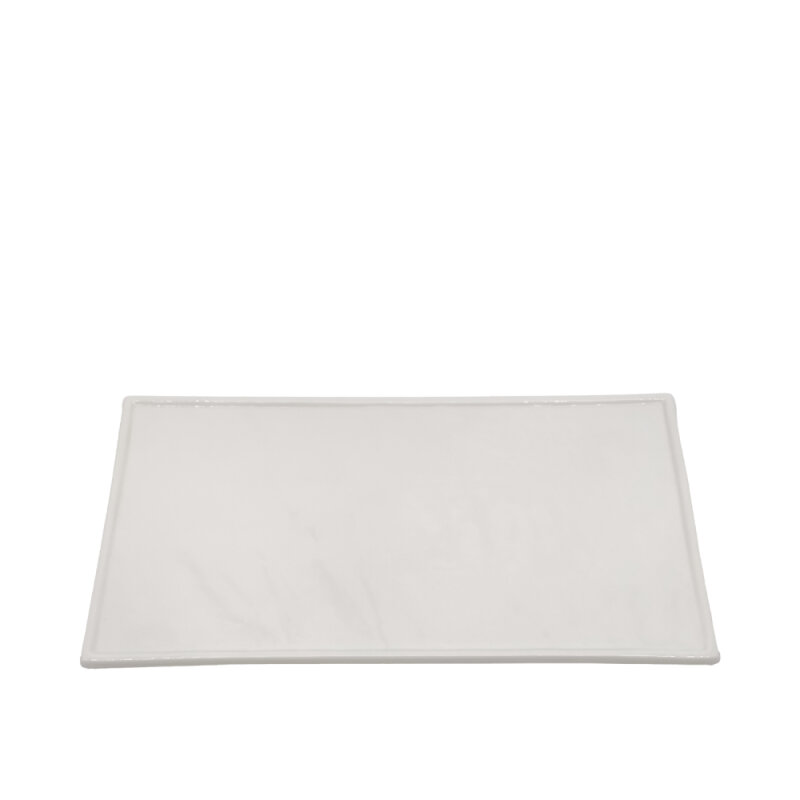 Ultraform Hotel Porselen Kare Tabak 35X20 cm - 1