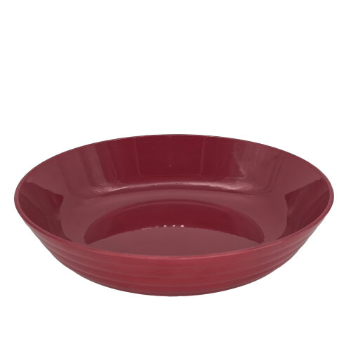 Ultraform Kırmızı Yuvarlak Kase 45 Cm H 10 Cm - ULTRAFORM