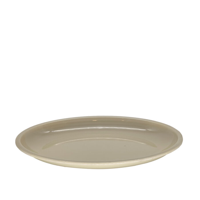 Ultraform Krem Oval Kayık 34.5X48 Cm - 1