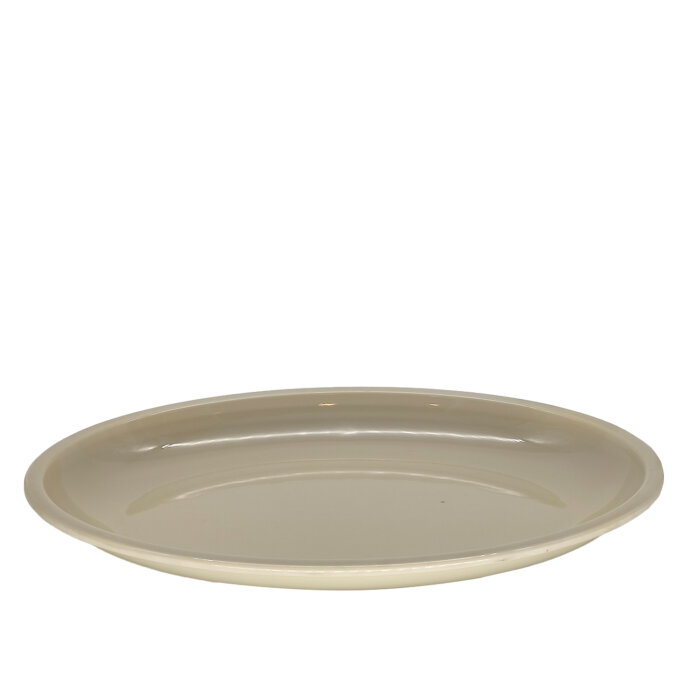 Ultraform Krem Oval Kayık 38.5X54 Cm - 1