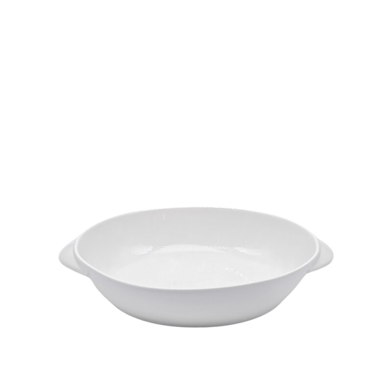 Ultraform Hotel Porselen Kulplu Fırın Kabı 34 cm - 1