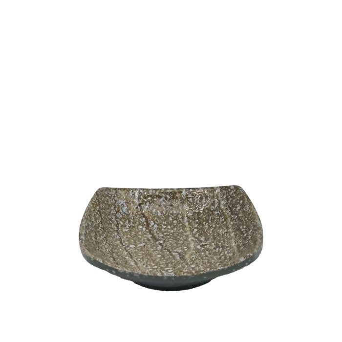 Ultraform Melamin Granıte Kare Oyuk Tabak 11X11Cm - 1