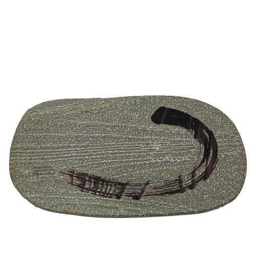 Ultraform Melamin Granıte Oblong Sunum Tabakk 20X31Cm - ULTRAFORM MELAMİN