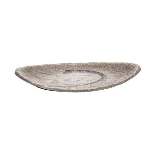 Ultraform Melamin Granıte Oval Platter 21X46Cm - ULTRAFORM MELAMİN