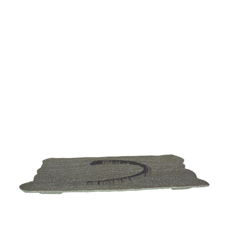 Ultraform Melamin Granıte Wavy Tabak 16X36Cm - 1