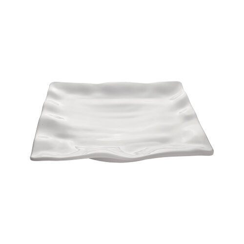 Ultraform Melamin Kare Wavy Tabakk 35X35Cm - ULTRAFORM MELAMİN