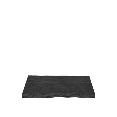 Ultraform Melamin Siyah Dgen Tabak 16X30Cm - ULTRAFORM MELAMİN
