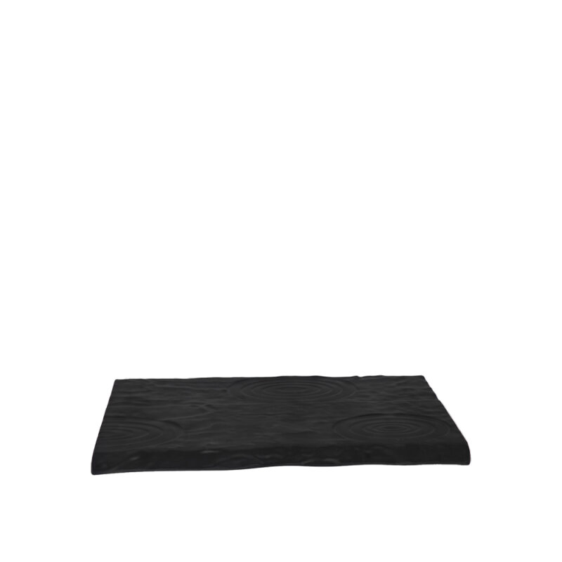 Ultraform Melamin Siyah Dgen Tabak 17X30Cm - 1