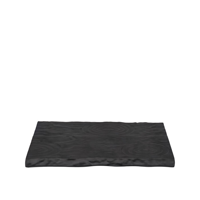 Ultraform Melamin Siyah Dgen Tabak 20X36Cm - 1