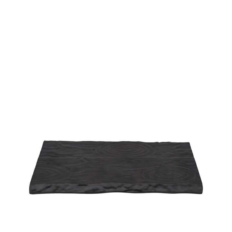 Ultraform Melamin Siyah Dgen Tabak 20X36Cm - 1