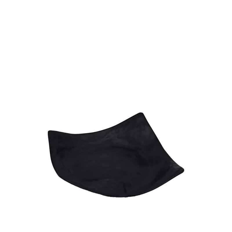 Ultraform Melamin Siyah Kare Kesik Köşeli Tabakk 24Cm - 1