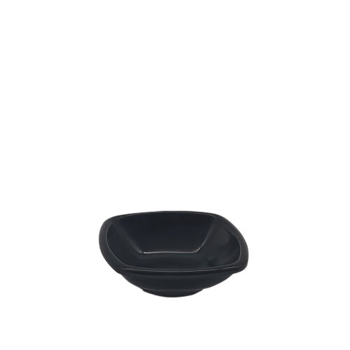 Ultraform Melamin Siyah Kare Tabak 8 cm - ULTRAFORM MELAMİN