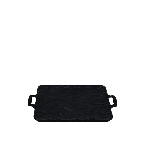 Ultraform Melamin Siyah Kulplu Dgen Tabakk 18X30Cm - ULTRAFORM MELAMİN