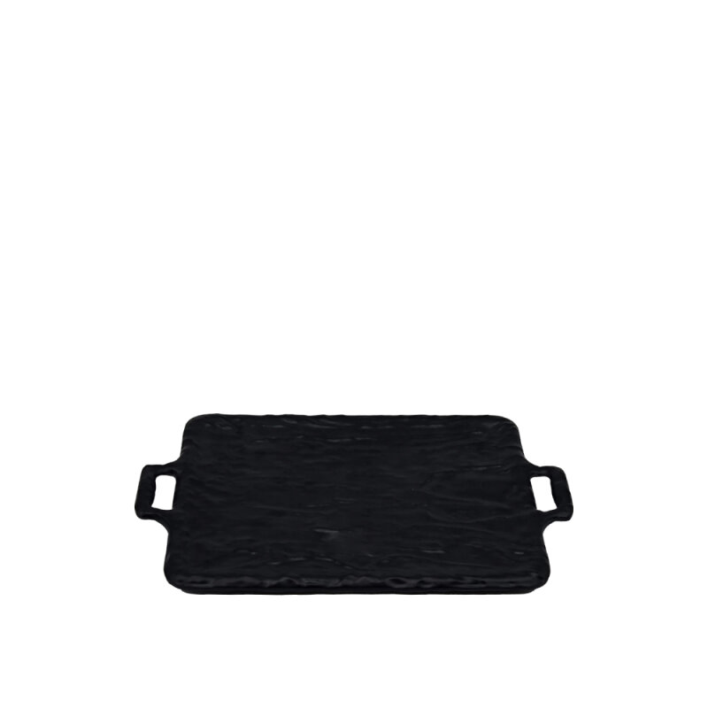 Ultraform Melamin Siyah Kulplu Dgen Tabakk 18X30Cm - 1