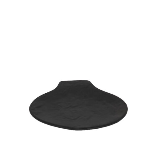Ultraform Melamin Siyah Kulplu Tabak 23Cm - ULTRAFORM MELAMİN