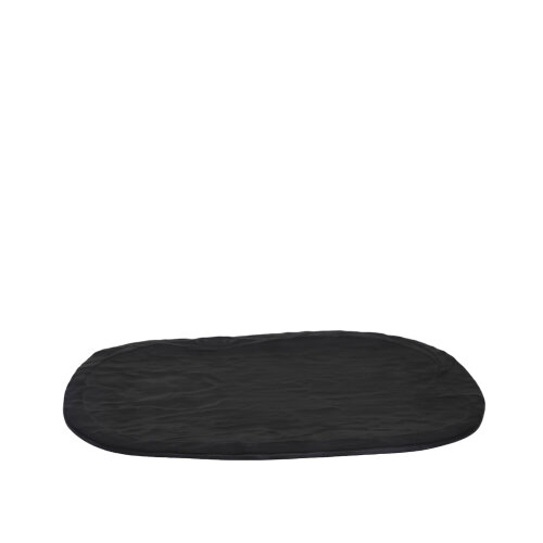 Ultraform Melamin Siyah Oblong Sunum Tabakk 20X31Cm - ULTRAFORM MELAMİN