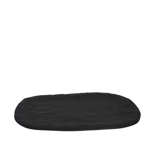 Ultraform Melamin Siyah Oblong Sunum Tabakk 23X36Cm - ULTRAFORM MELAMİN