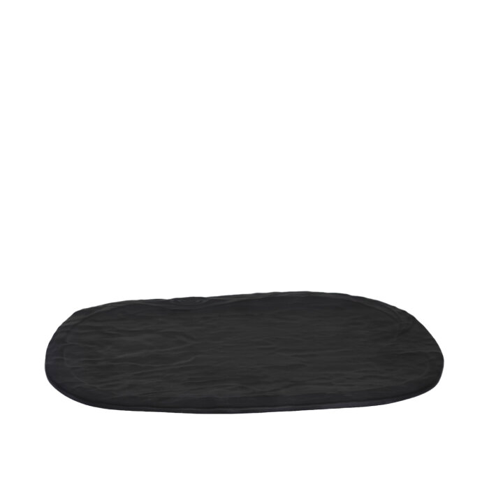 Ultraform Melamin Siyah Oblong Sunum Tabakk 23X36Cm - 1