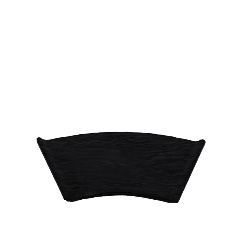 Ultraform Melamin Siyah Sunum Tabak 20X35Cm - 1