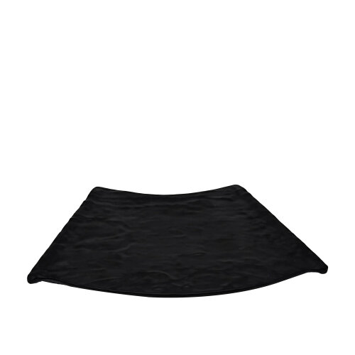 Ultraform Melamin Siyah Sunum Tabak 22X40Cm - ULTRAFORM MELAMİN