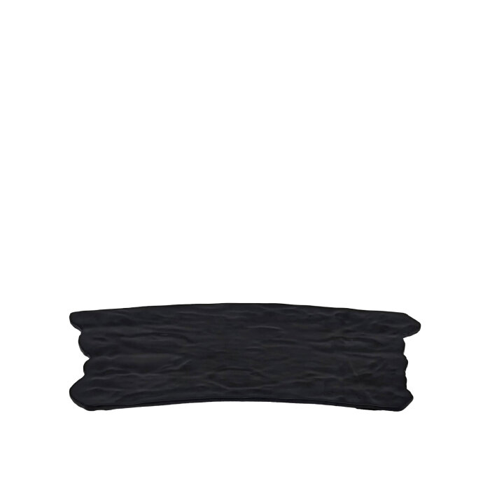 Ultraform Melamin Siyah Wavy Tabak 16X36Cm - 1