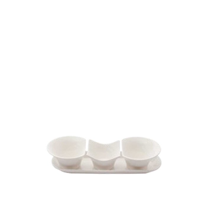 Ultraform Hotel Porselen Çerezlik 3Lü - 1