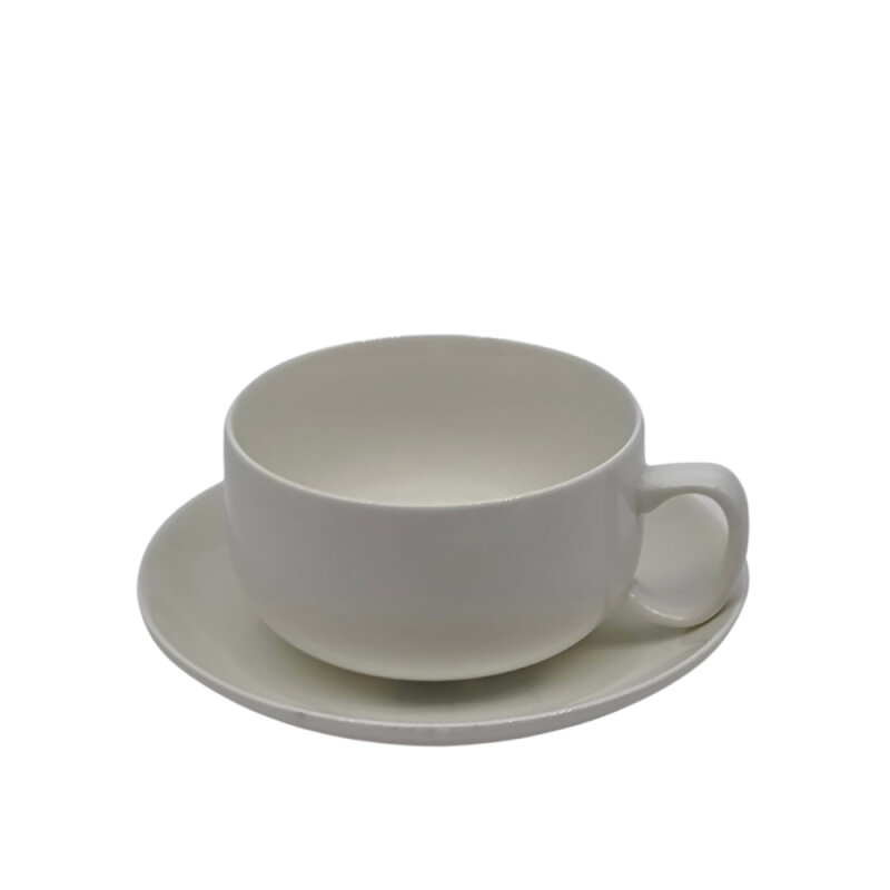 Ultraform Hotel Porselen Fincan+Tabak 250 ml - 1