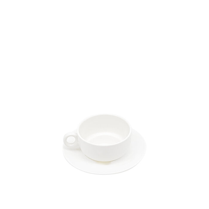 Ultraform Hotel Porselen Fincan+Tabak 100 ml - 1